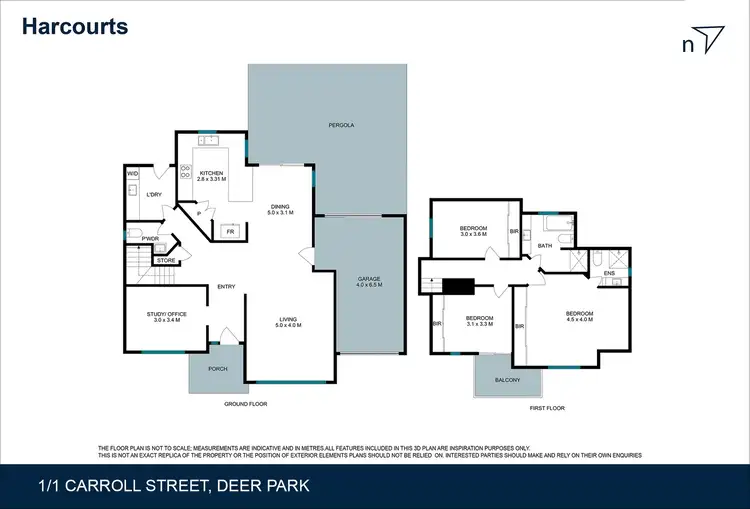 Floorplan of Homely house listing, 1/1 Carroll Street, Deer Park VIC 3023