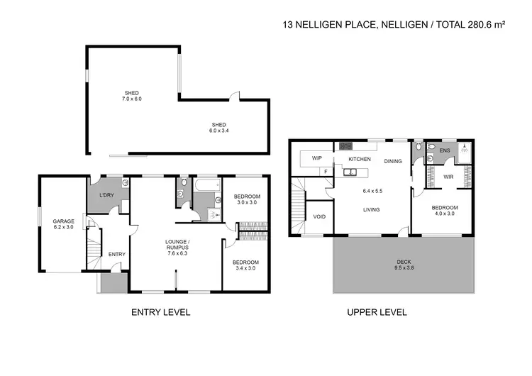 Floorplan of Homely house listing, 13 Nelligen Place, Nelligen NSW 2536