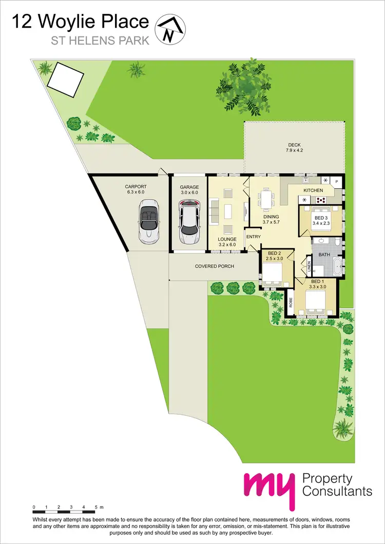 Floorplan of Homely house listing, 12 Woylie Place, St Helens Park NSW 2560