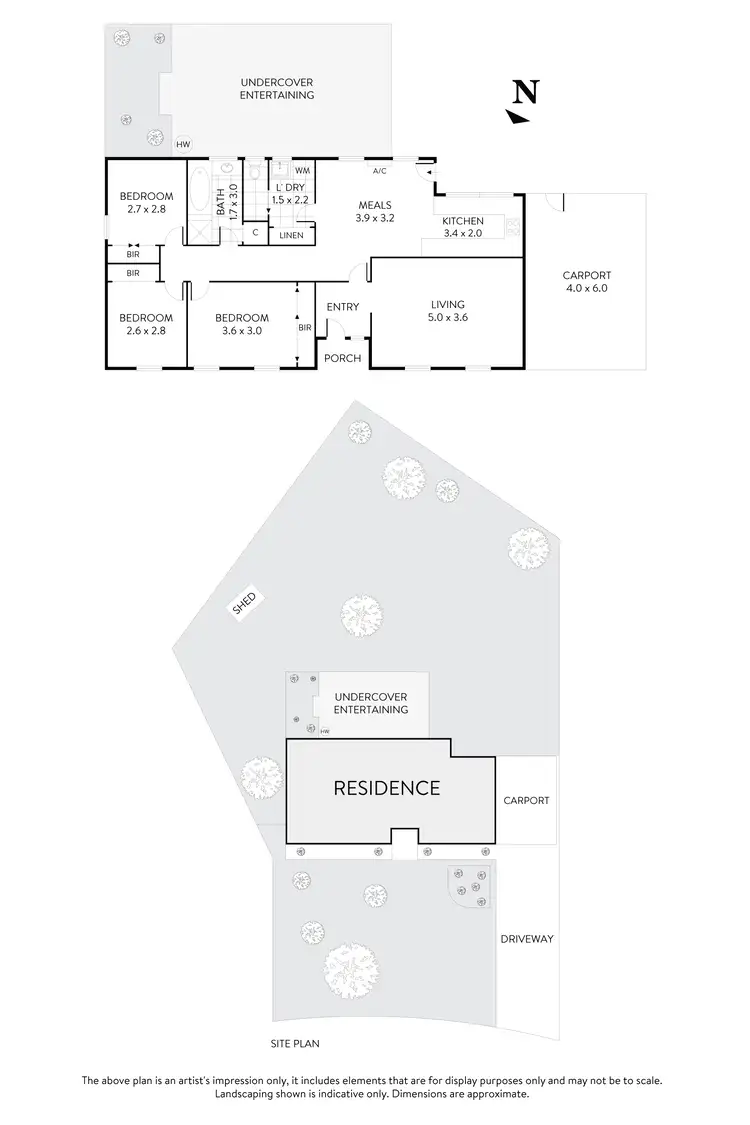Floorplan of Homely house listing, 6 Brim Court, Westmeadows VIC 3049