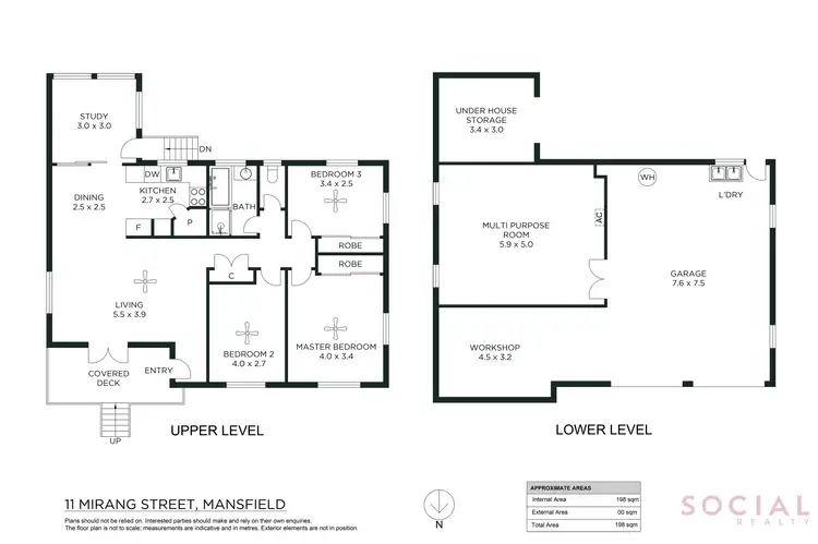 Floorplan of Homely house listing, 11 Mirang Street, Mansfield QLD 4122