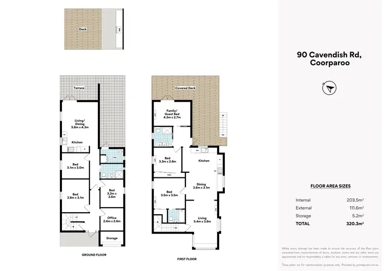 Floorplan of Homely house listing, 90 Cavendish Road, Coorparoo QLD 4151