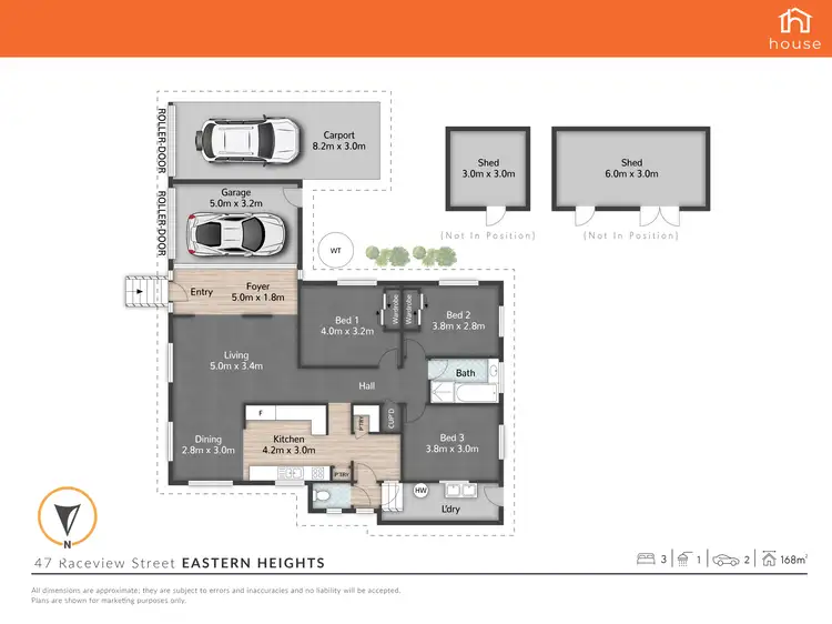 Floorplan of Homely house listing, 47 Raceview Street, Eastern Heights QLD 4305