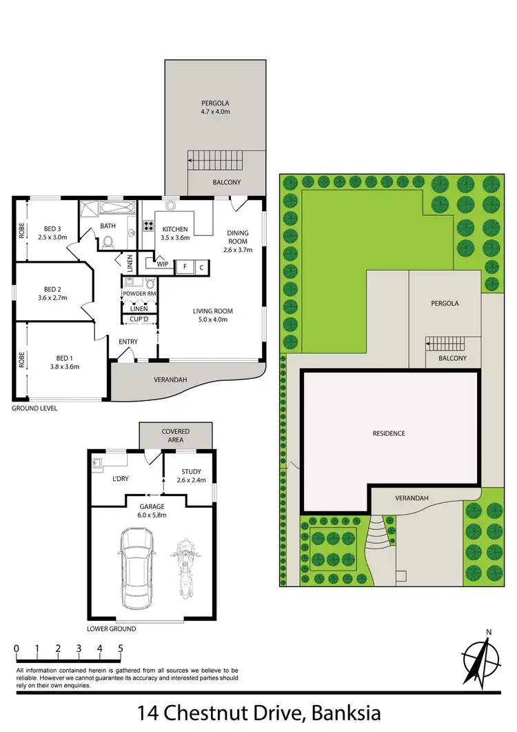 Floorplan of Homely house listing, 14 Chestnut Drive, Banksia NSW 2216
