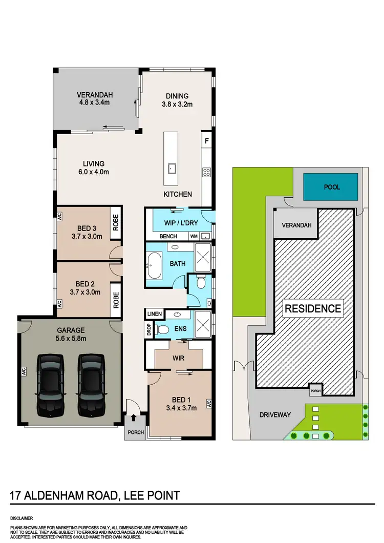 Floorplan of Homely house listing, 17 Aldenham Road, Lee Point NT 810