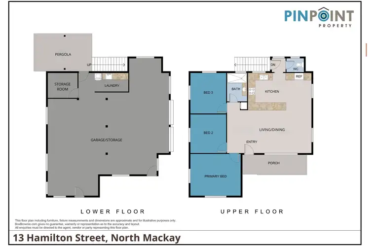 Floorplan of Homely house listing, 13 Hamilton Street, North Mackay QLD 4740
