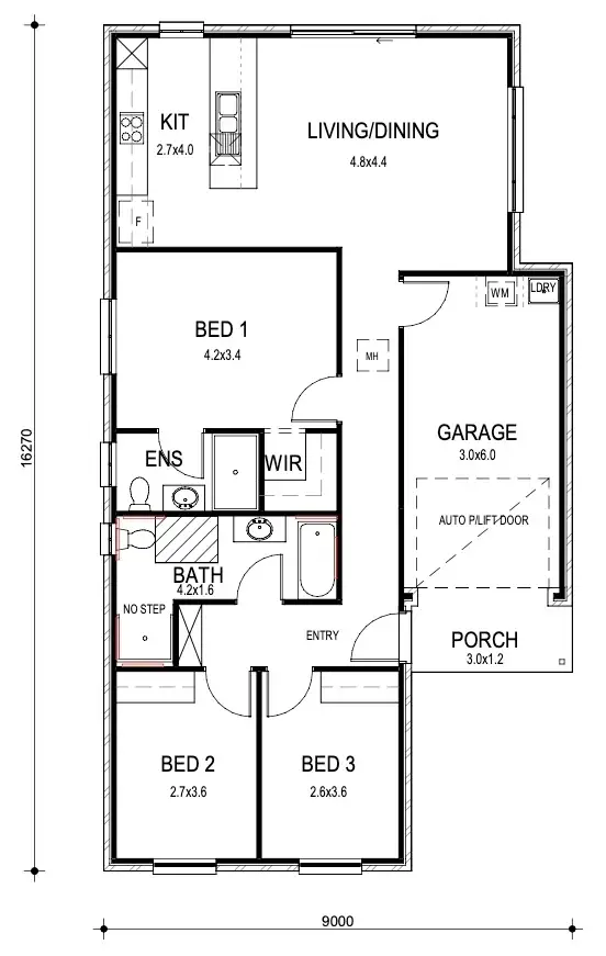 Floorplan of Homely house listing, Address available on request