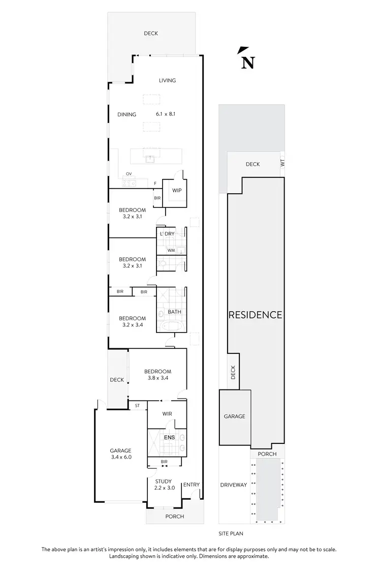 Floorplan of Homely house listing, 106B Glengala Road, Sunshine West VIC 3020