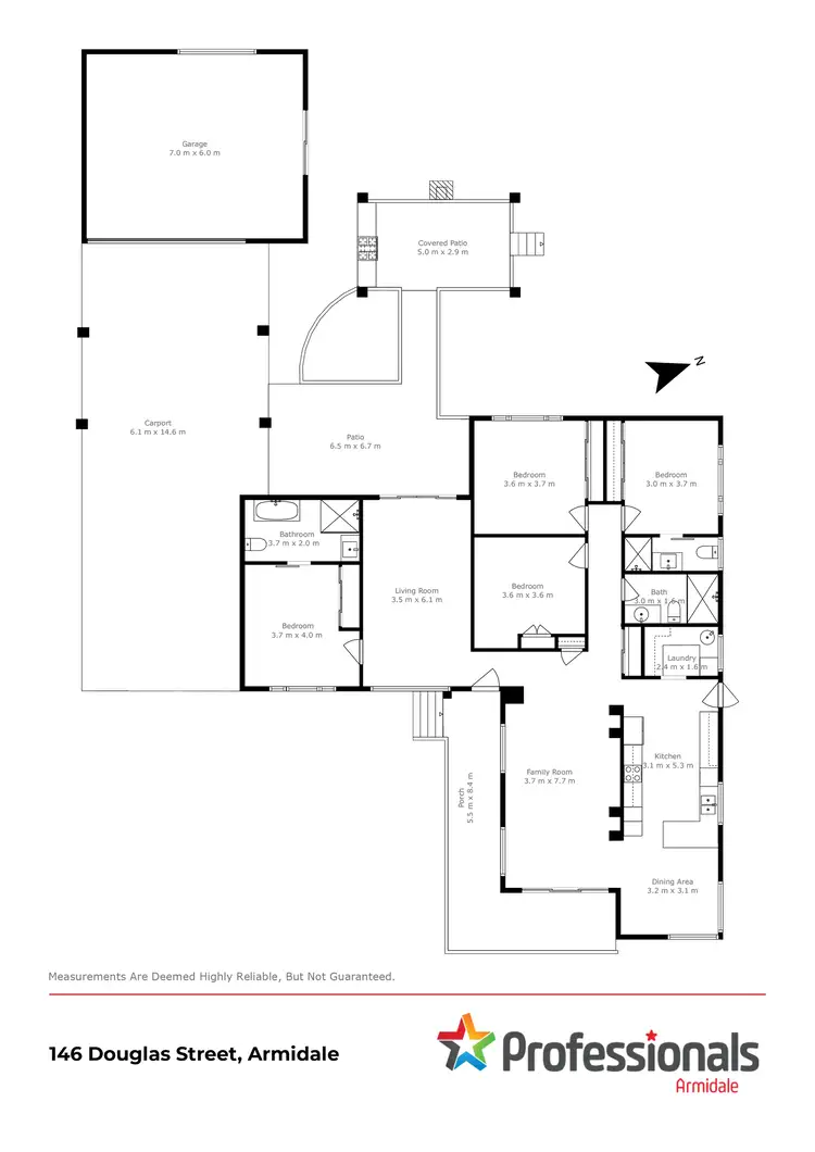 Floorplan of Homely house listing, 146 Douglas Street, Armidale NSW 2350