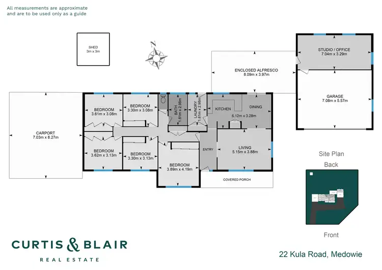 Floorplan of Homely house listing, 22 Kula Road, Medowie NSW 2318