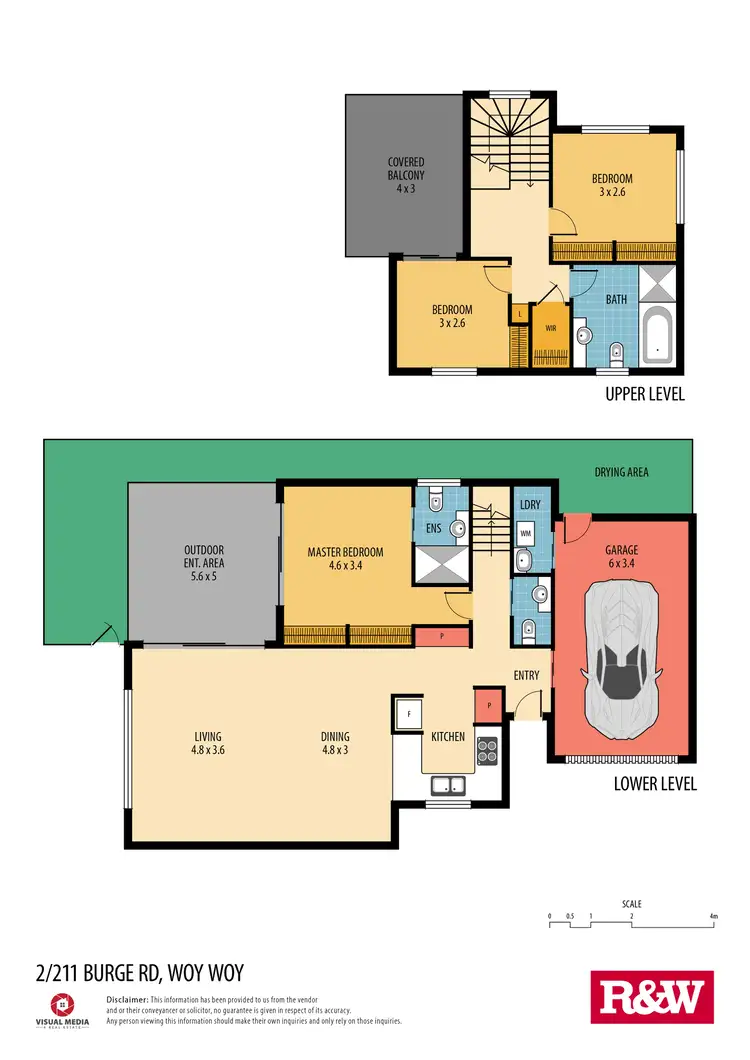 Floorplan of Homely townhouse listing, 2/211 Burge Road, Woy Woy NSW 2256