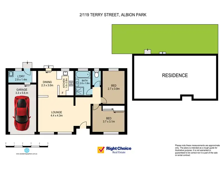 Floorplan of Homely villa listing, 2/119 Terry Street, Albion Park NSW 2527