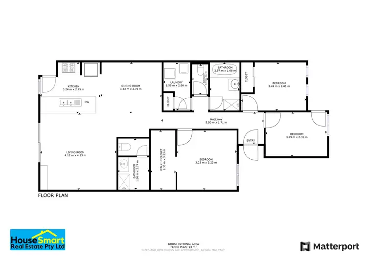 Floorplan of Homely house listing, 129 Cranleigh Street, Dayton WA 6055