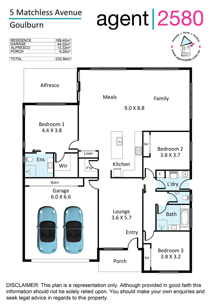 Floorplan of Homely house listing, 5 Matchless Avenue, Goulburn NSW 2580