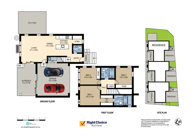 Floorplan of Homely townhouse listing, 2A Addison Avenue, Lake Illawarra NSW 2528