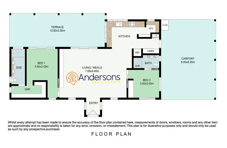 Floorplan of Homely house listing, 44 Sanctuary Crescent, Wongaling Beach QLD 4852
