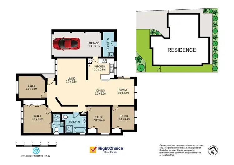Floorplan of Homely villa listing, 9B Candlebark Street, Albion Park Rail NSW 2527