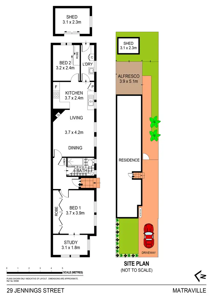 Floorplan of Homely house listing, 29 Jennings Street, Matraville NSW 2036