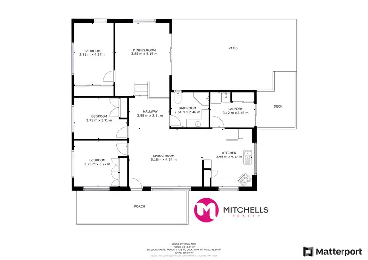 Floorplan of Homely house listing, 6 Crescent Street, Urangan QLD 4655