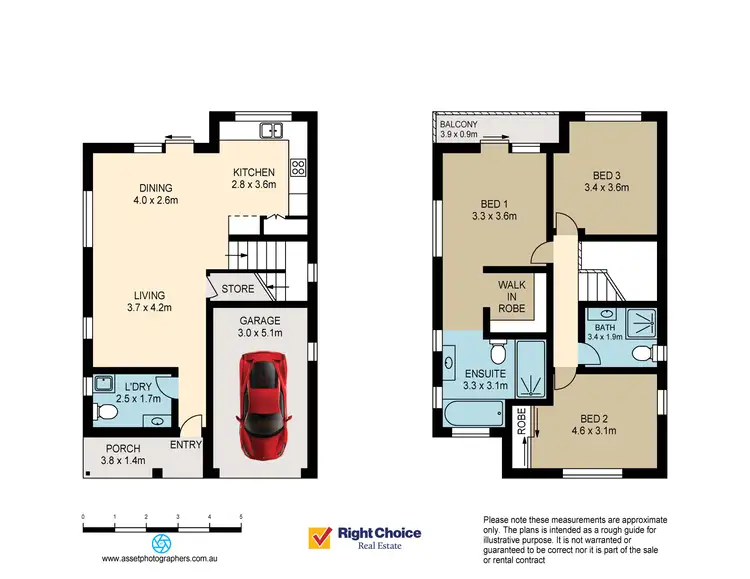 Floorplan of Homely townhouse listing, 3/142 Princes Highway, Unanderra NSW 2526