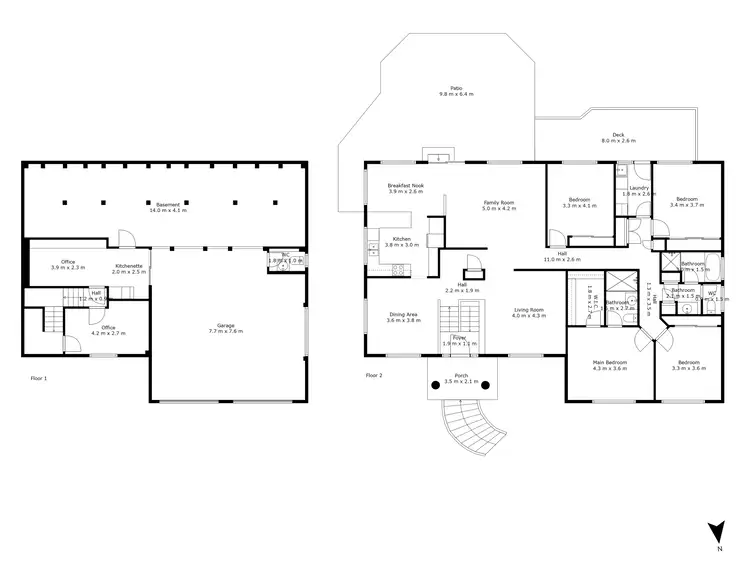 Floorplan of Homely house listing, 4 Kookaburra Terrace, Goonellabah NSW 2480