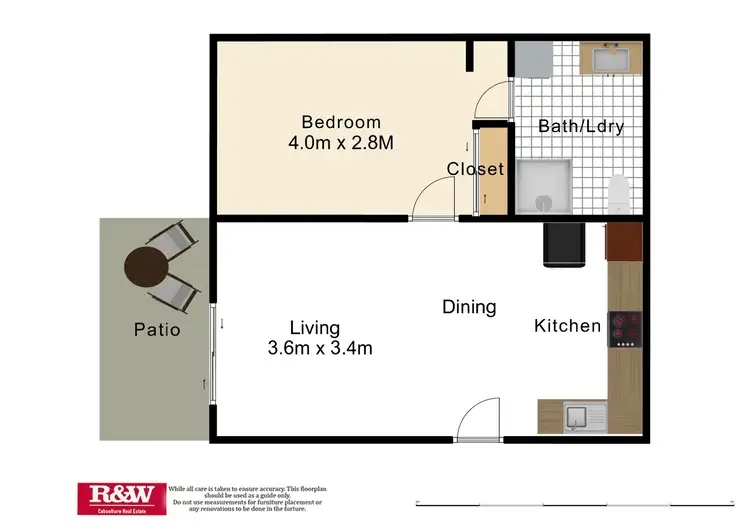 Floorplan of Homely unit listing, 96/17 Newman Street, Caboolture QLD 4510