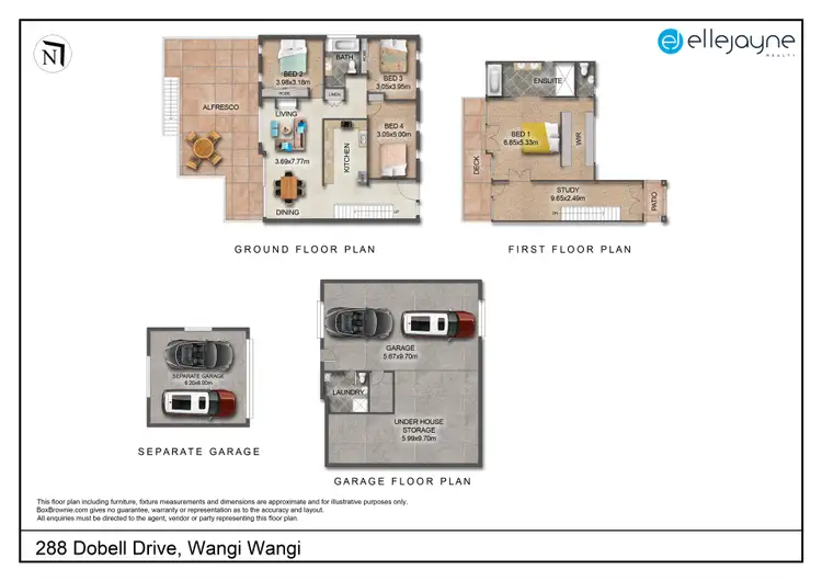 Floorplan of Homely house listing, 288 Dobell Drive, Wangi Wangi NSW 2267