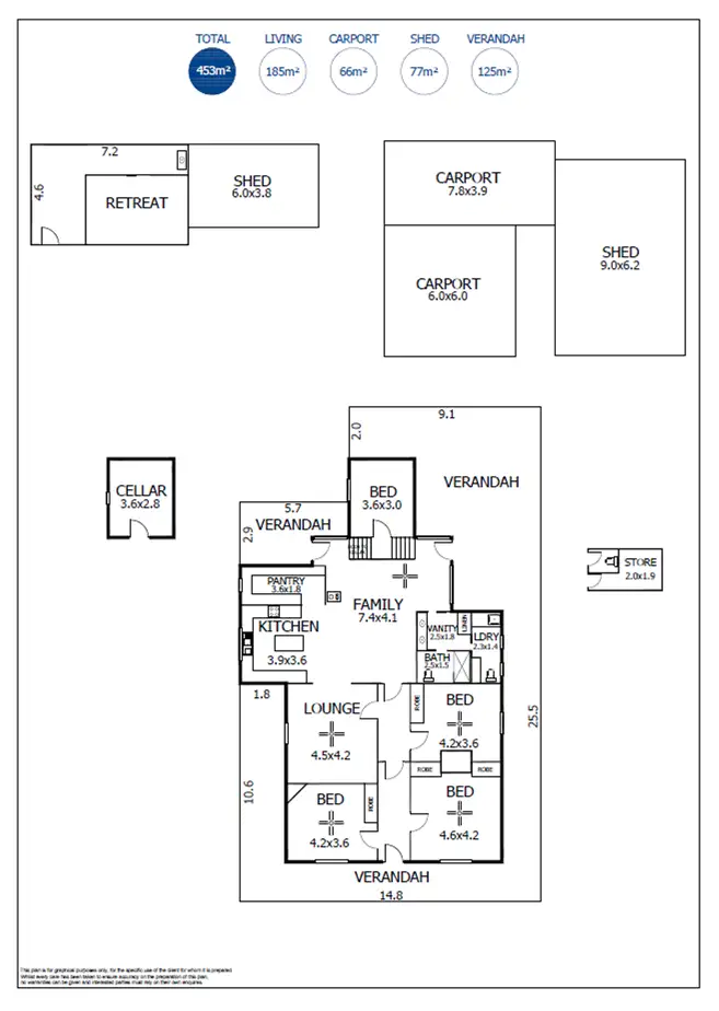Floorplan of Homely house listing, 2 Anerley Avenue, Murray Bridge SA 5253