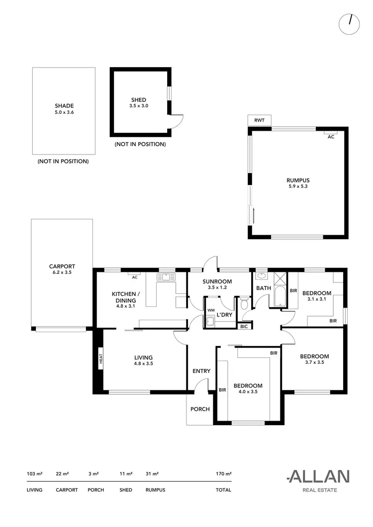 Floorplan of Homely house listing, 23 Kearnes Road, Oaklands Park SA 5046