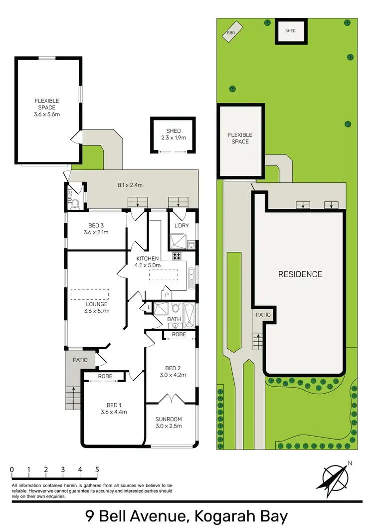 Floorplan of Homely house listing, 9 Bell Avenue, Kogarah Bay NSW 2217