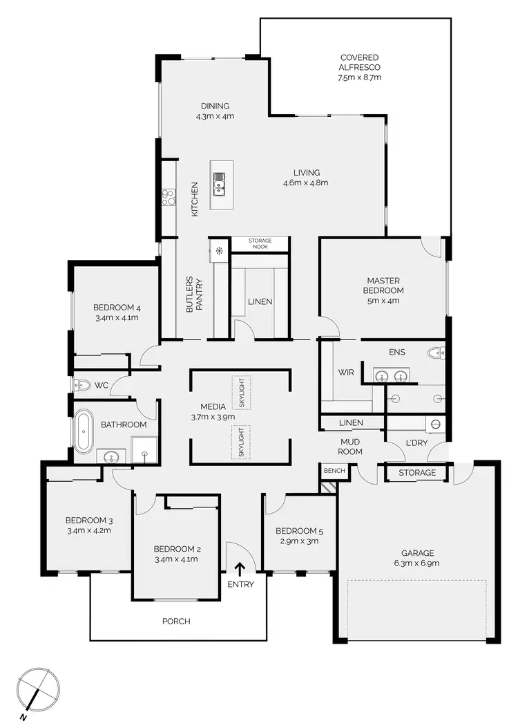 Floorplan of Homely house listing, 39 Parer Road, Abercrombie NSW 2795