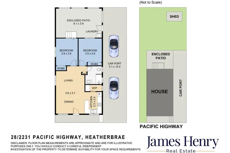 Floorplan of Homely retirement listing, 28/2231 Pacific Highway, Heatherbrae NSW 2324