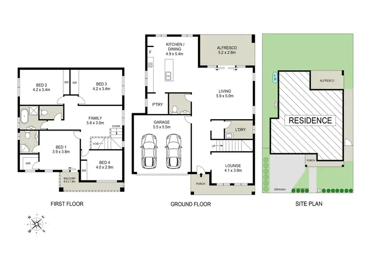 Floorplan of Homely house listing, 24 Balfour Street, Tallawong NSW 2762