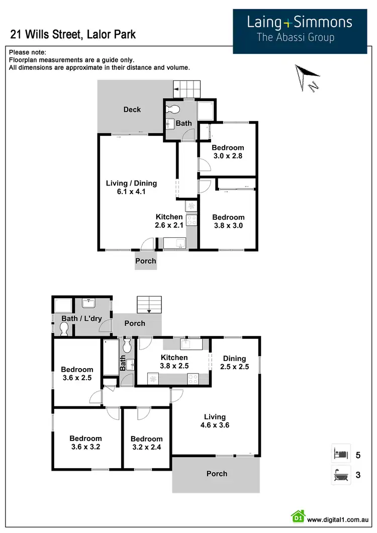 Floorplan of Homely house listing, 21 & 21A Wills Street, Lalor Park NSW 2147