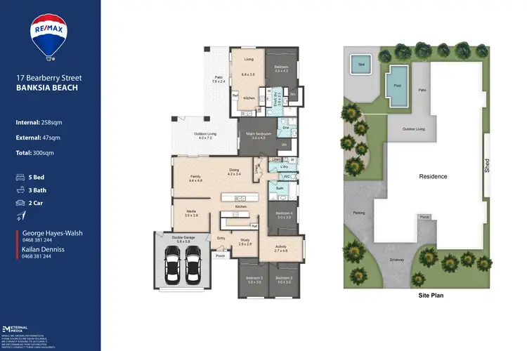 Floorplan of Homely house listing, 17 Bearberry Street, Banksia Beach QLD 4507