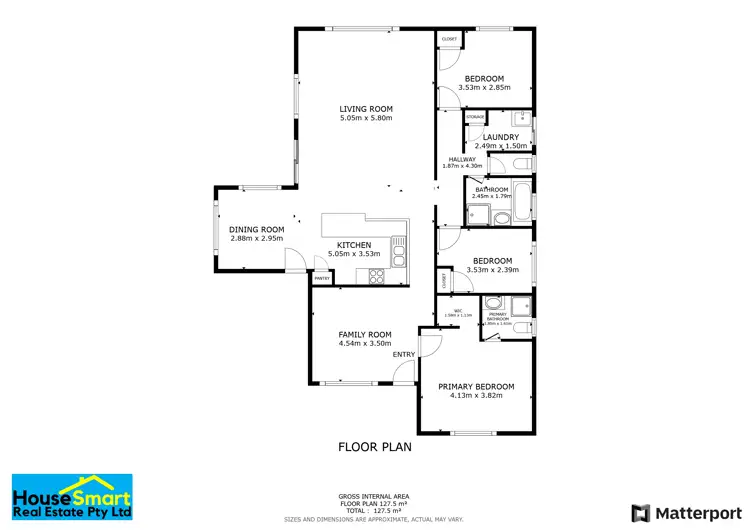 Floorplan of Homely house listing, 14 Dante Court, Bentley WA 6102