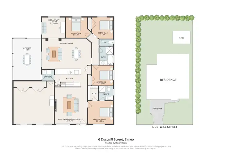 Floorplan of Homely house listing, 6 Dustwill Street, Eimeo QLD 4740