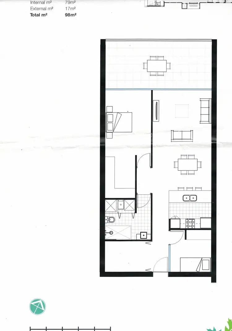 Floorplan of Homely unit listing, 10/1 Lucinda Avenue, Norwest NSW 2153