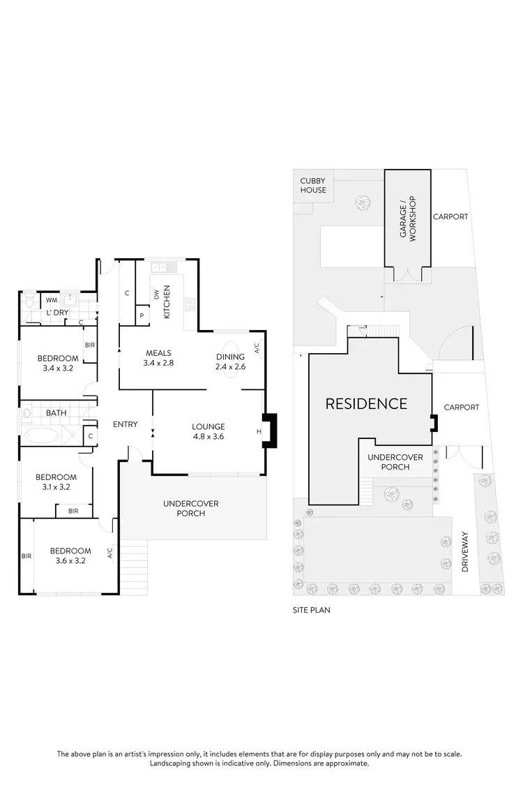 Floorplan of Homely house listing, 32 Hillside Grove, Airport West VIC 3042