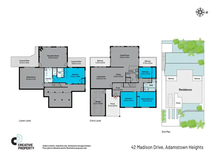 Floorplan of Homely house listing, 42 Madison Drive, Adamstown Heights NSW 2289