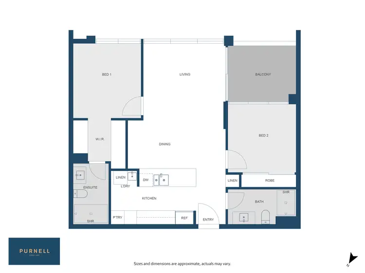 Floorplan of Homely apartment listing, 77/39 Mcintyre Street, Narrabundah ACT 2604
