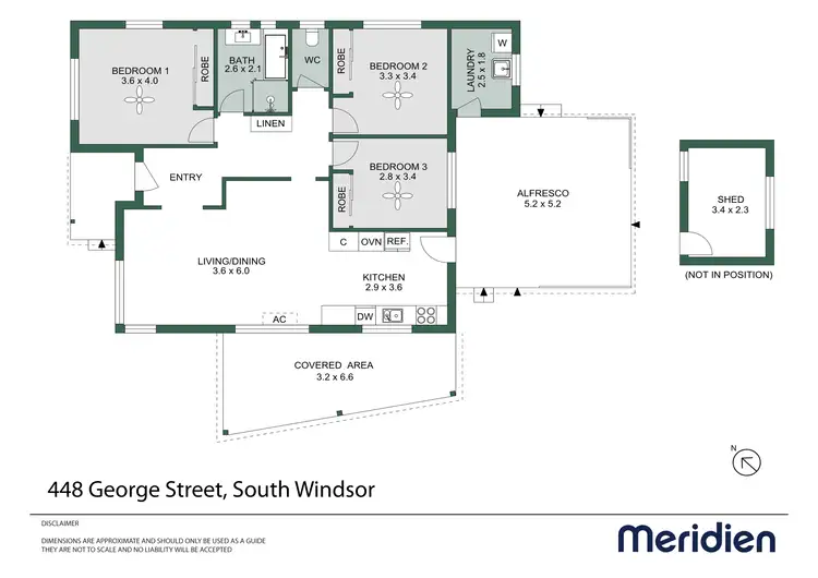 Floorplan of Homely house listing, 448 George Street, South Windsor NSW 2756