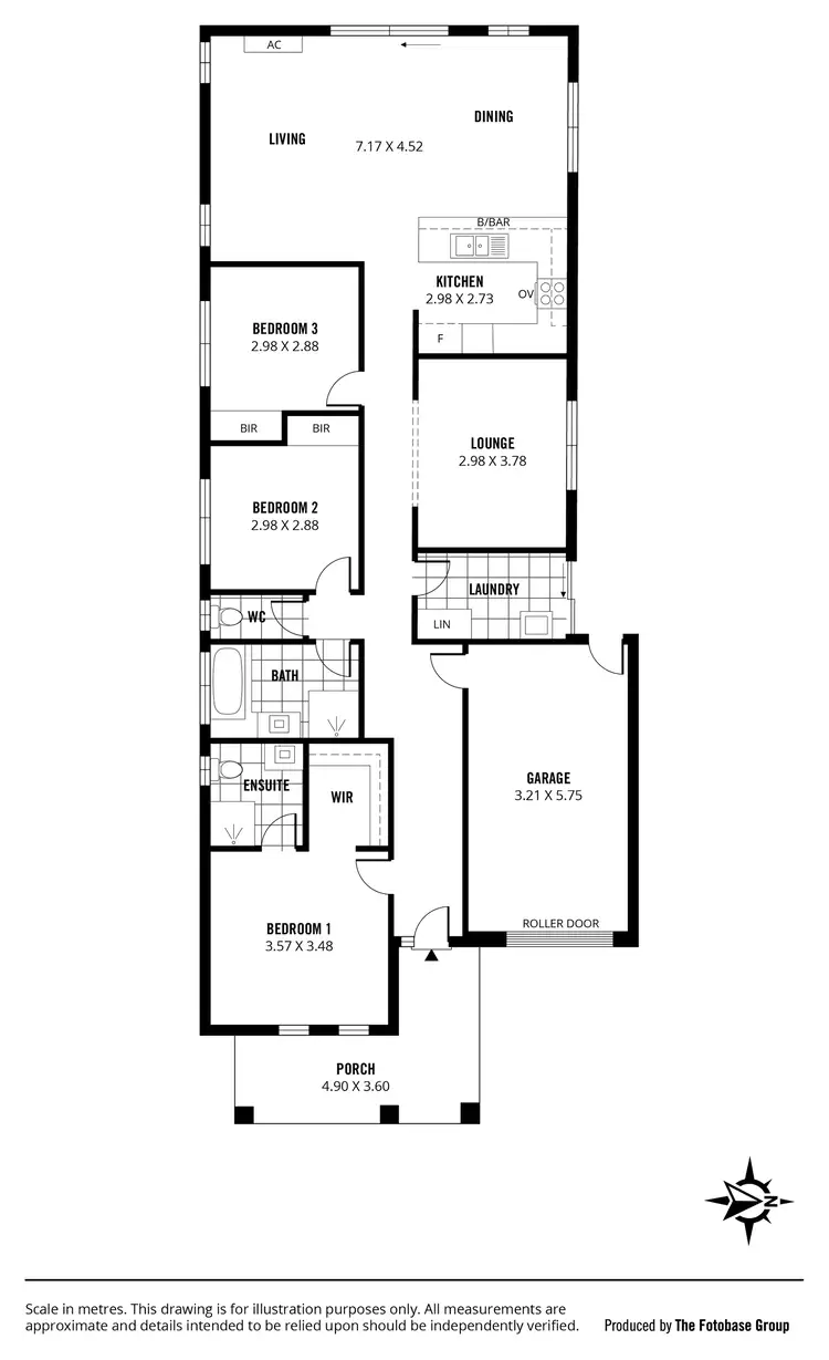 Floorplan of Homely house listing, 5 Major Street, Munno Para SA 5115