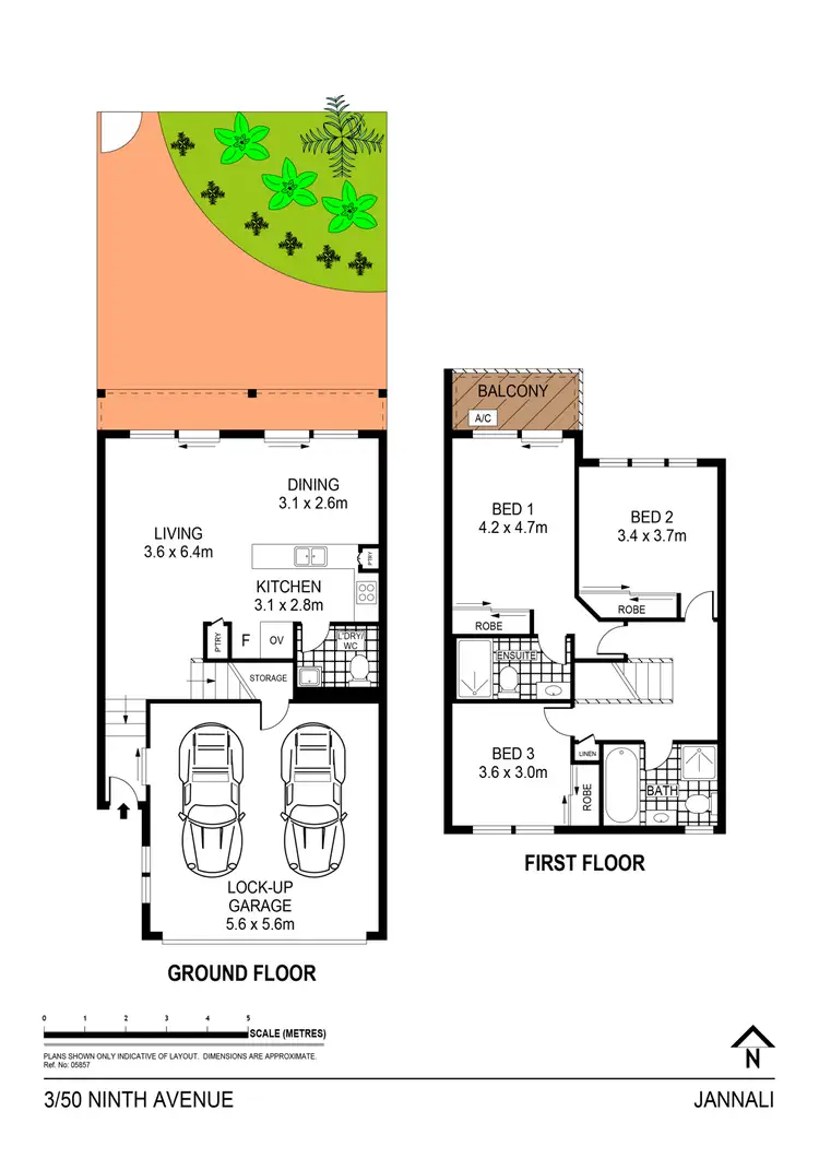 Floorplan of Homely townhouse listing, 3/50 -54 Ninth Avenue, Jannali NSW 2226