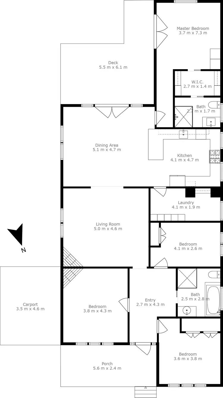 Floorplan of Homely house listing, 142 Barney Street, Armidale NSW 2350