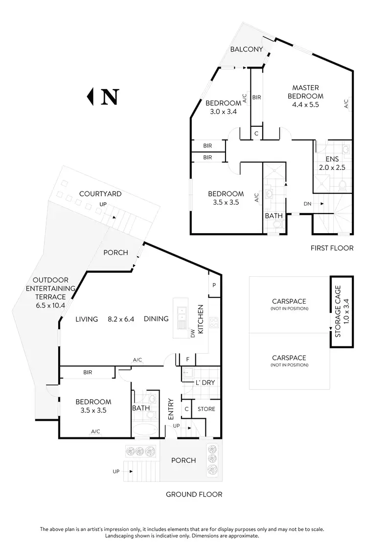 Floorplan of Homely townhouse listing, 1/9 Sandown Road, Ascot Vale VIC 3032