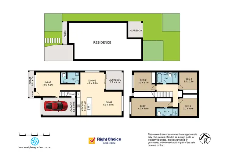 Floorplan of Homely semi-detached listing, 62 Greenview Drive, Horsley NSW 2530
