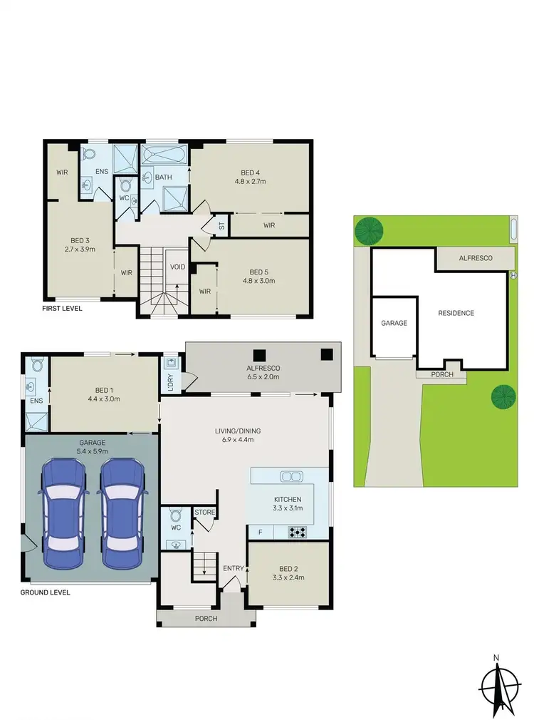 Floorplan of Homely house listing, 1C Broad Street, Cabramatta NSW 2166