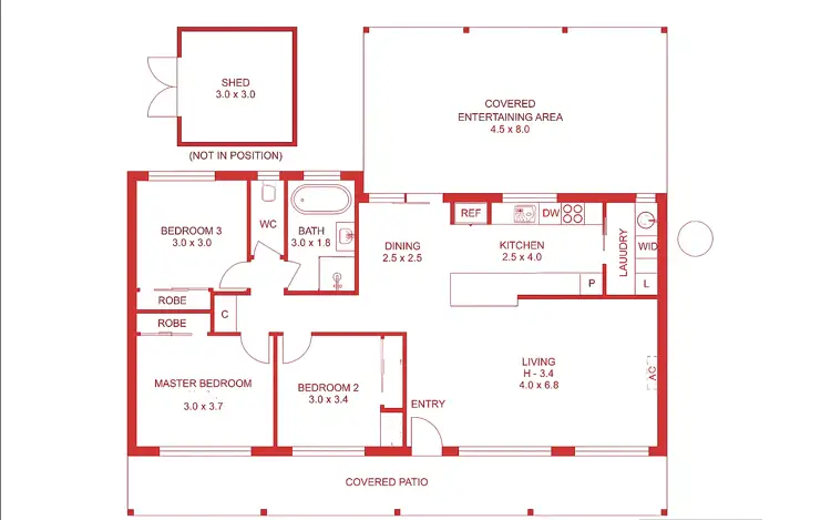 Floorplan of Homely house listing, 15 Quantock Court, Rochedale South QLD 4123