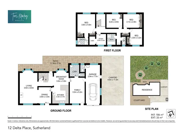 Floorplan of Homely house listing, 12 Delta Place, Sutherland NSW 2232